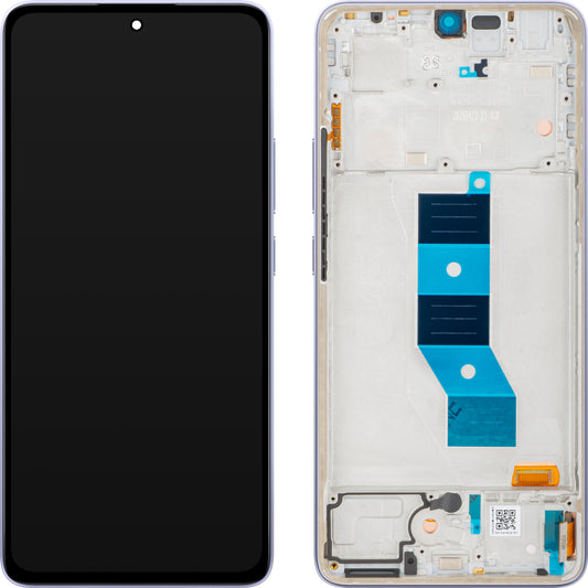 Display com Touchscreen Xiaomi Poco M7 Pro 5G, com Moldura, Violeta (Lavender Frost), Service Pack 5600080O17P00