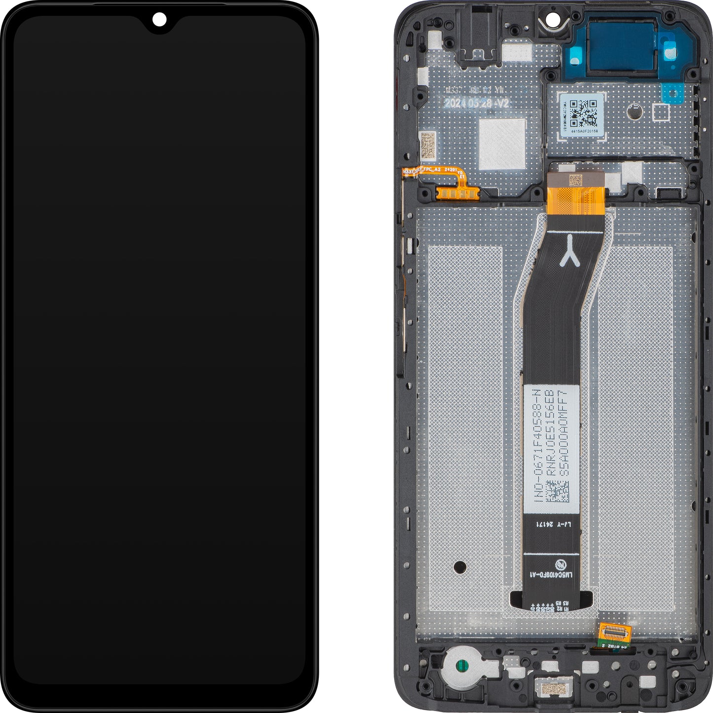 Display com Touchscreen Xiaomi Redmi A3x, com Moldura, Preto (Midnight Black), Service Pack 560006C3Y200