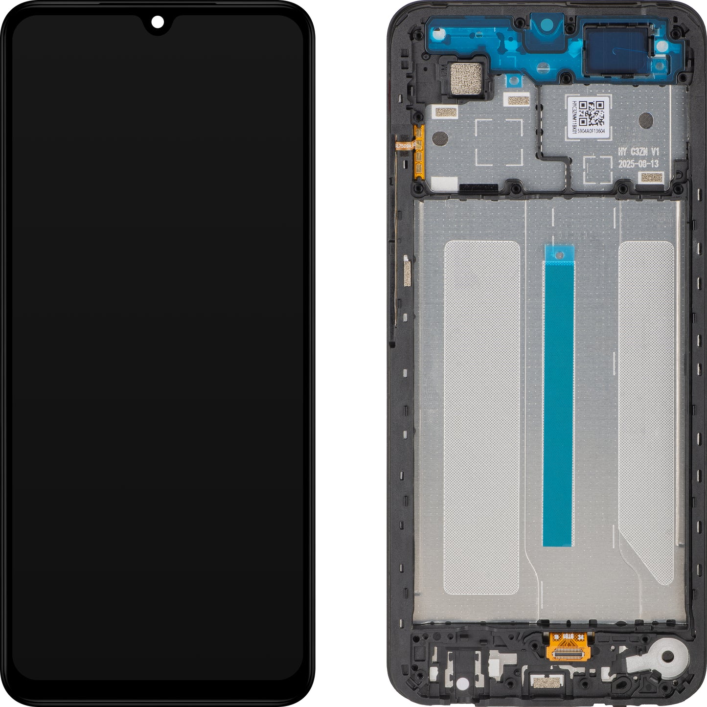 Display com Touchscreen Xiaomi Redmi A5 4G, com Moldura, Preto, Service Pack 5600010C3ZN00