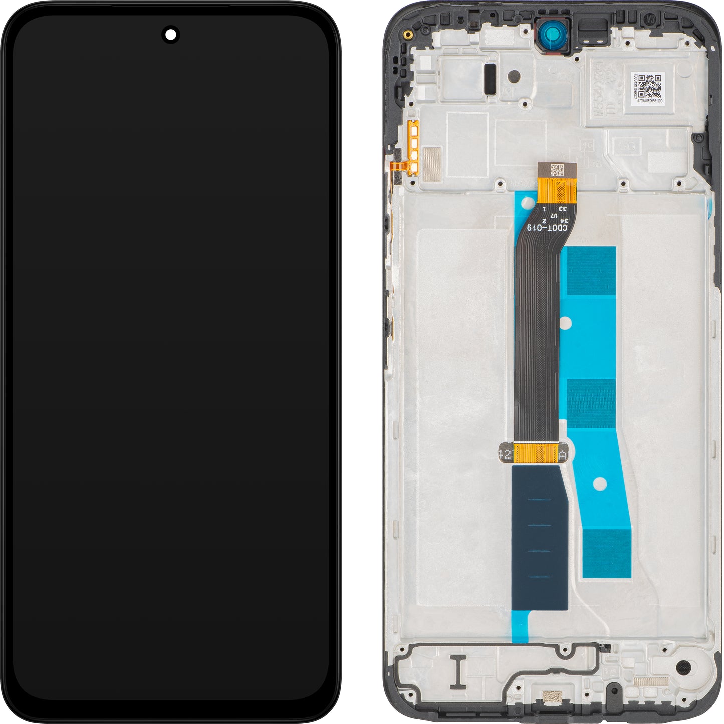 Ecrã com ecrã tátil Xiaomi Redmi 15 5G, com moldura, preto, Swap 56002500O1900