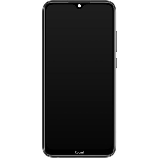 Ecrã tátil Xiaomi Redmi Note 8T, com moldura, prateado (branco luar), Service Pack 5600020C3X00