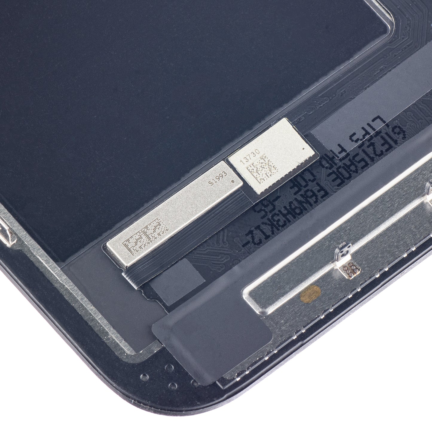 ZY Ecrã tátil para Apple iPhone 13, com moldura, LCD In-Cell IC móvel, preto