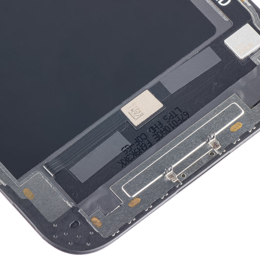 Ecrã tátil ZY para Apple iPhone 12 Pro Max, com moldura, versão LCD móvel In-Cell IC, preto