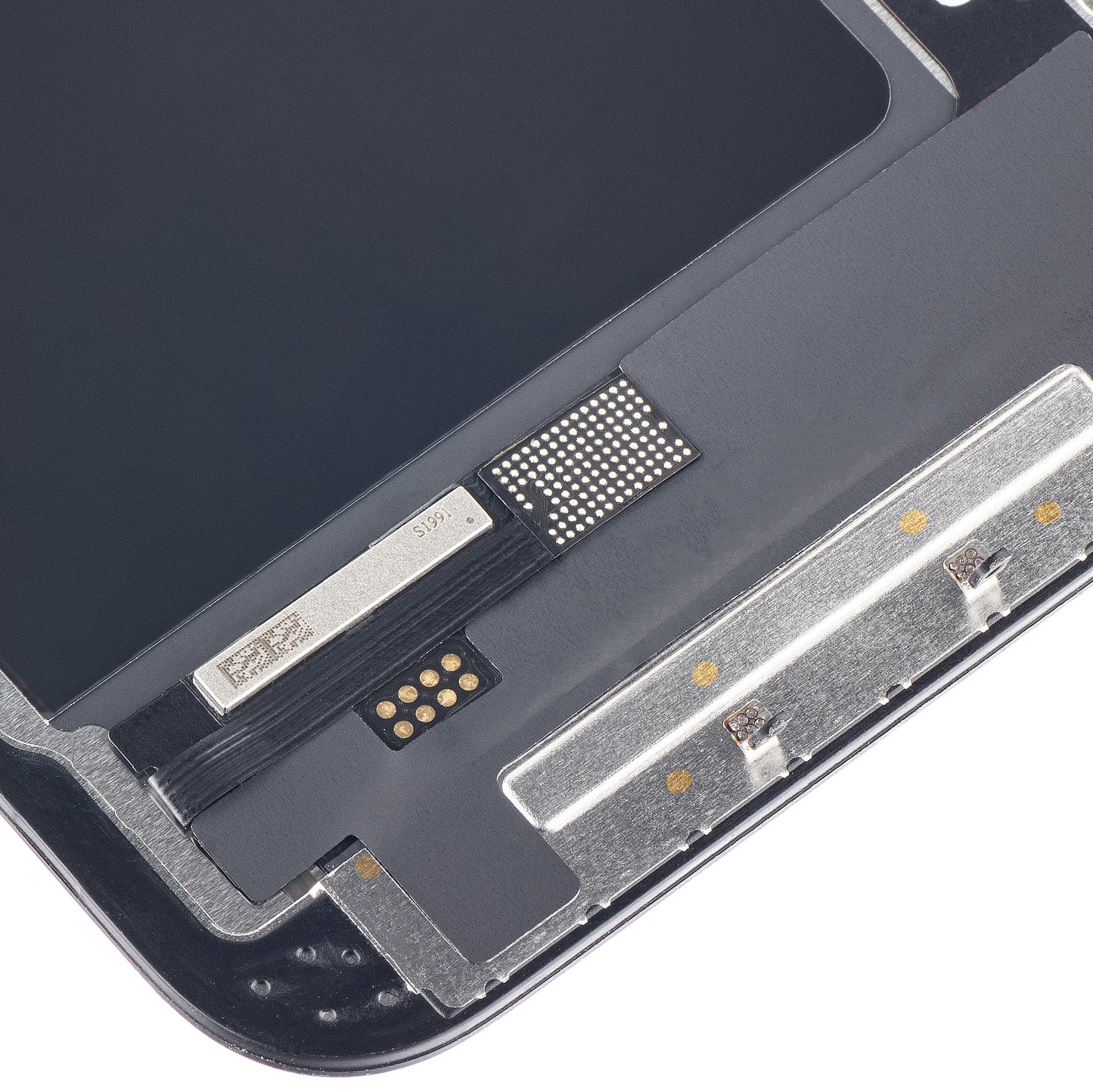 ZY Ecrã tátil para Apple iPhone 14, com moldura, LCD In-Cell IC móvel, preto