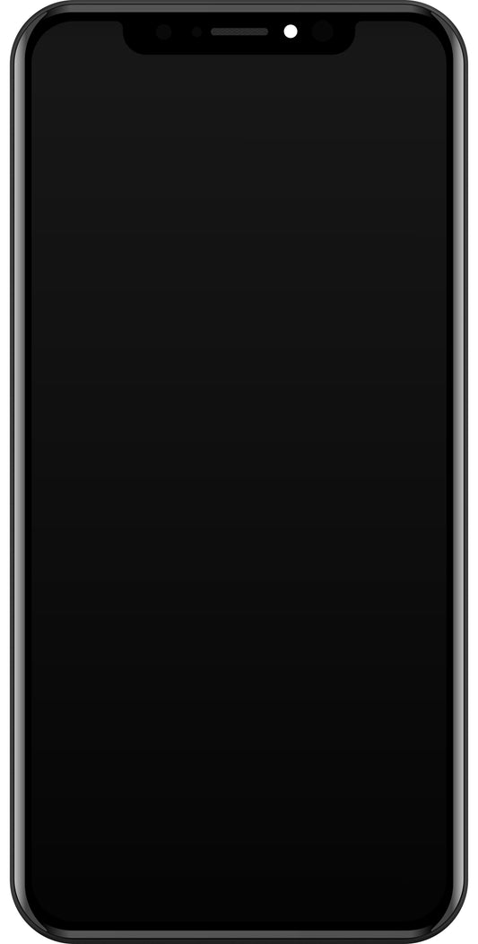 Ecrã tátil JK para Apple iPhone 11 Pro, com moldura, versão LCD In-Cell, preto