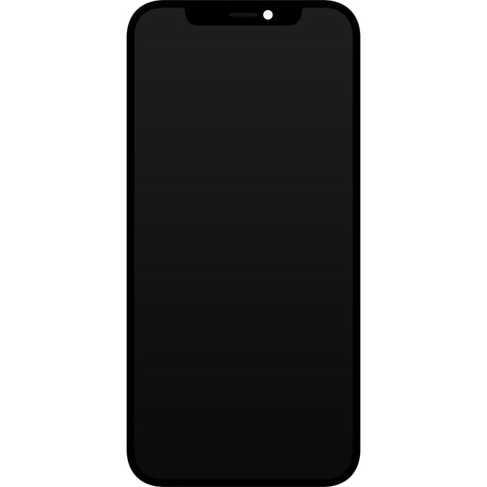 Ecrã tátil JK para Apple iPhone 12 Pro Max, com moldura, versão LCD In-Cell, preto