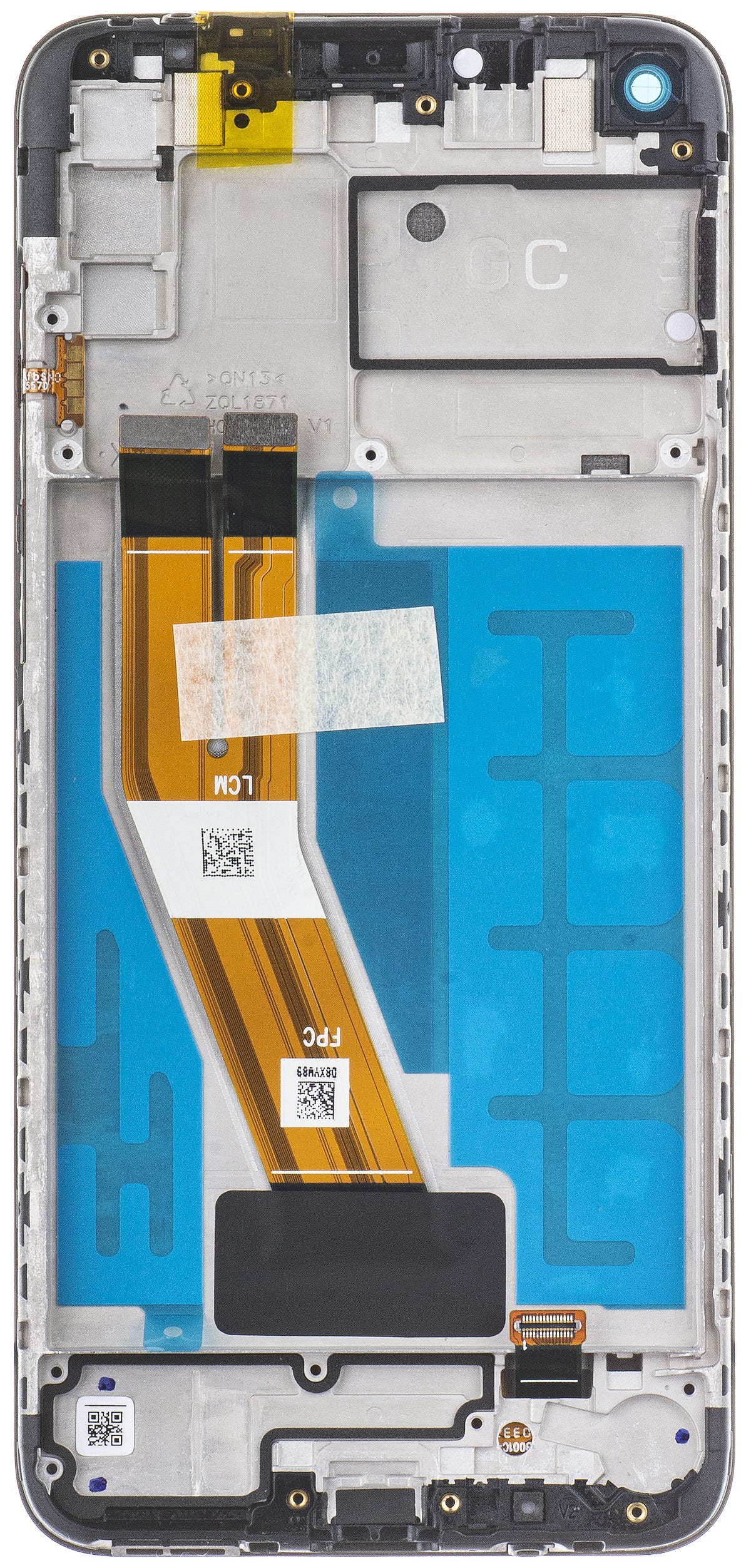 Ecrã com Touchscreen Samsung Galaxy A11 A115, com Moldura, Preto, Service Pack GH81-18760A