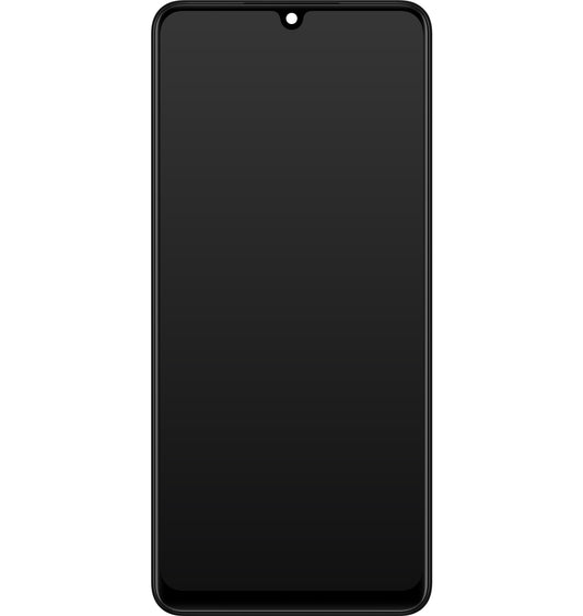 Ecrã tátil Samsung Galaxy A22 A225, com moldura, preto, Service Pack GH82-25944A