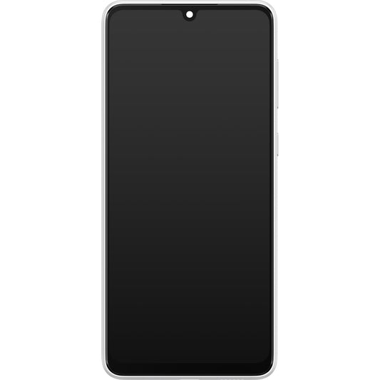 Ecrã tátil Samsung Galaxy A33 5G A336, com moldura, branco, Service Pack GH82-28143B
