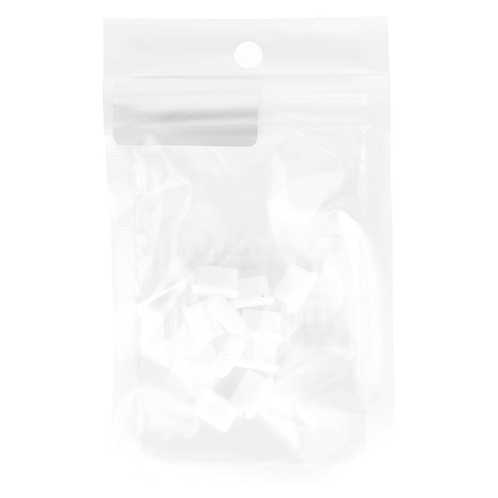 Tampa Anti-Pó para Porta de Telemóvel OEM, USB-C, Conjunto de 10 peças, Branco