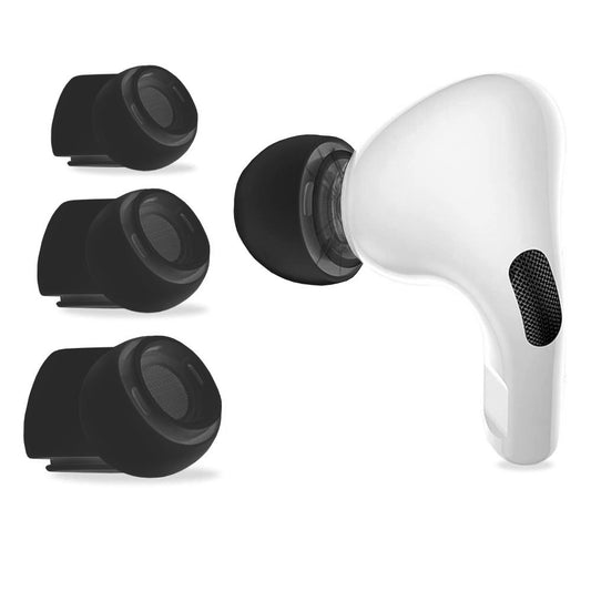 Tampões Tech-Protect para Apple AirPods Pro Series, Tamanho S / M / L, Pretos