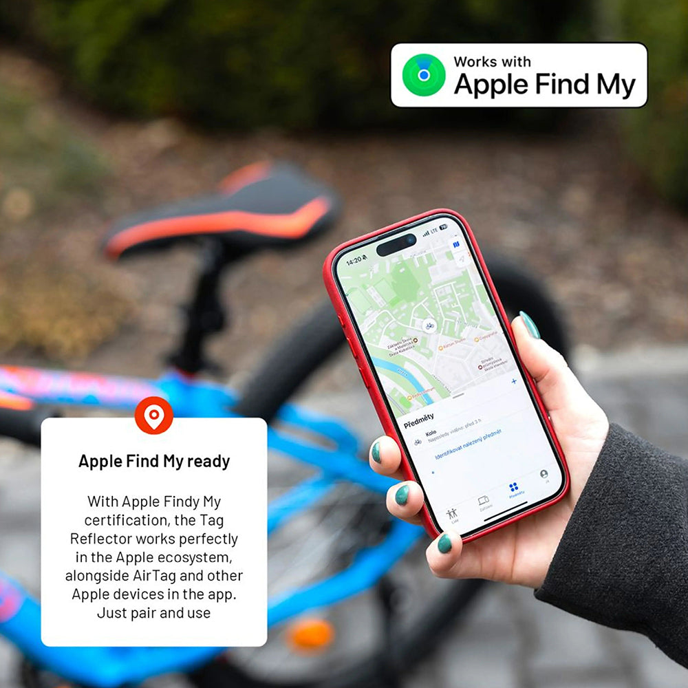 Fixed SmartTag Bike para iOS Series, Preto