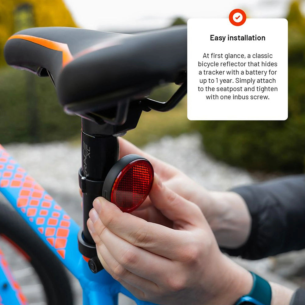 Fixed SmartTag Bike para iOS Series, Preto