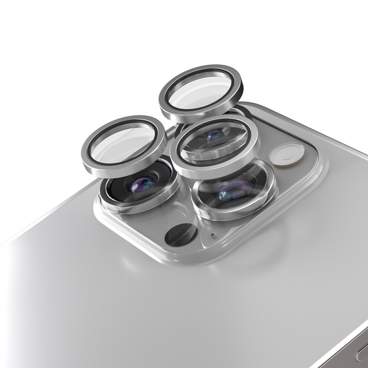 Película protetora para Câmara Traseira Etteri para Apple iPhone 16 Pro Max / 16 Pro, Vidro Temperado, Cinzento