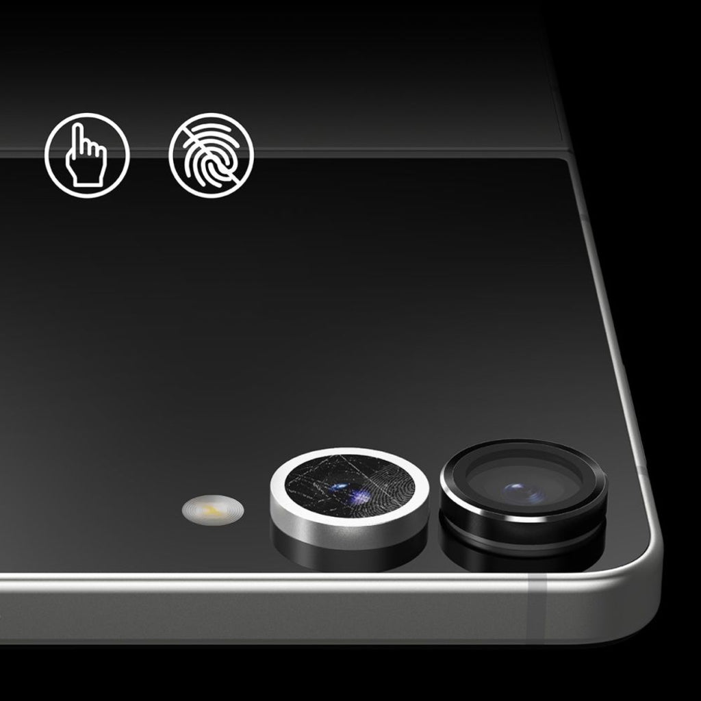 Película Protetora de Câmera Traseira Ringke para Samsung Galaxy Z Flip7 F766, Vidro Temperado, Conjunto de 2 peças, Preta