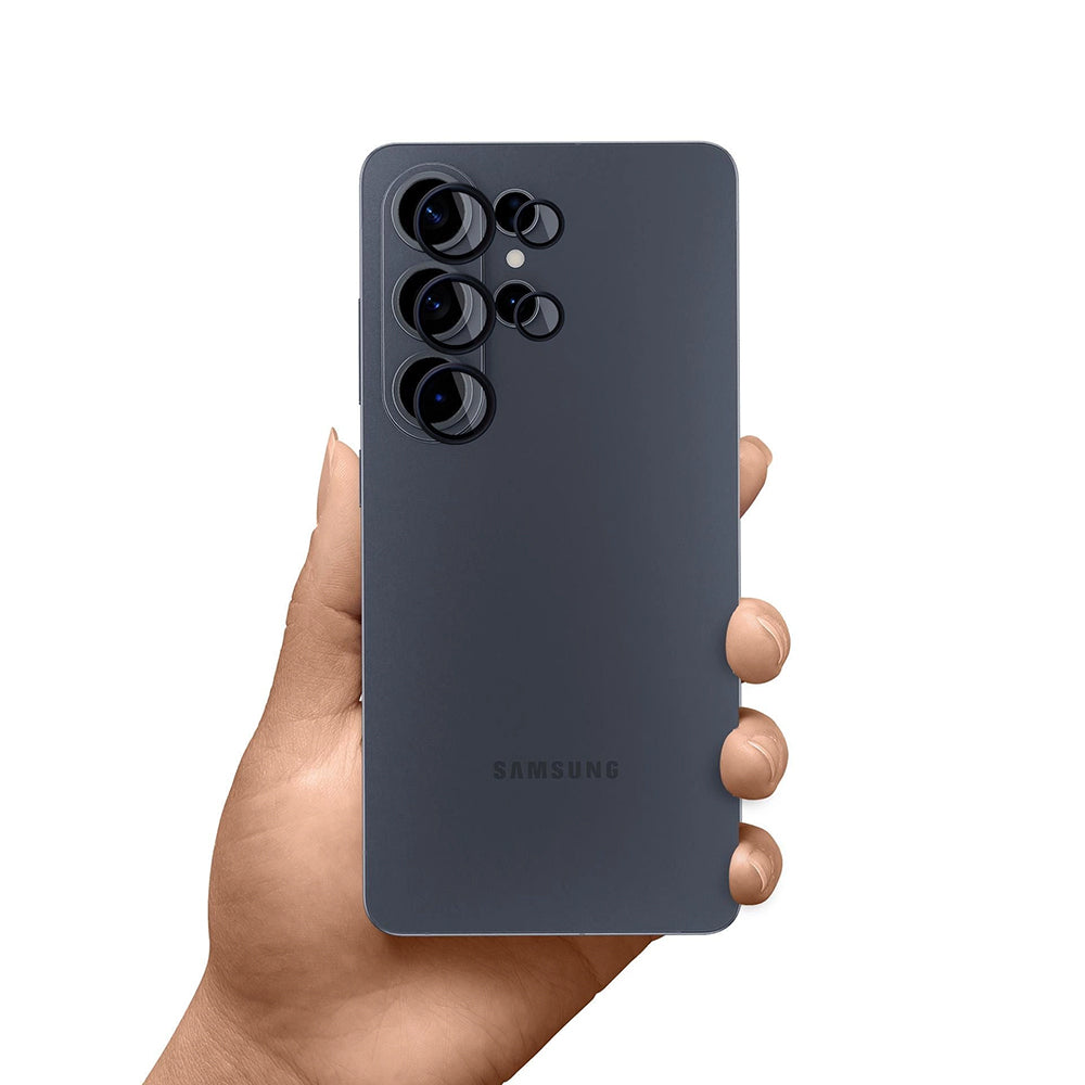 Película Protetora de Câmera Traseira 3MK Protection para Samsung Galaxy S26 Ultra S948, Vidro Temperado, Preta