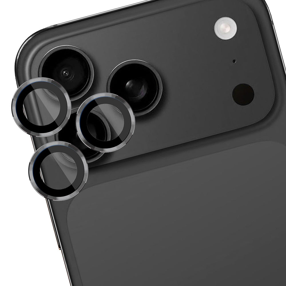 Película Protetora de Câmera Traseira 3MK Protection Pro para Apple iPhone 17 Pro Max / 17 Pro, Vidro Temperado, Bege