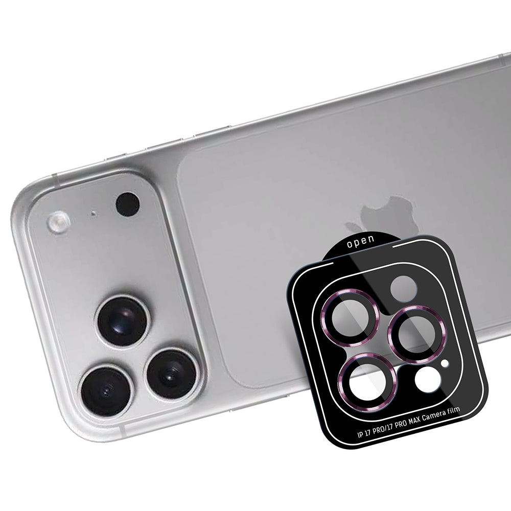 Película protetora para Câmara Traseira 3MK Protection Pro para Apple iPhone 18 Pro / 18 Pro Max, Vidro Temperado, Vinho