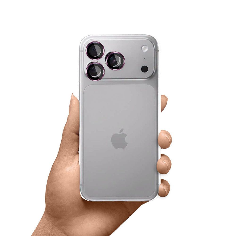 Película protetora para Câmara Traseira 3MK Protection Pro para Apple iPhone 18 Pro / 18 Pro Max, Vidro Temperado, Vinho