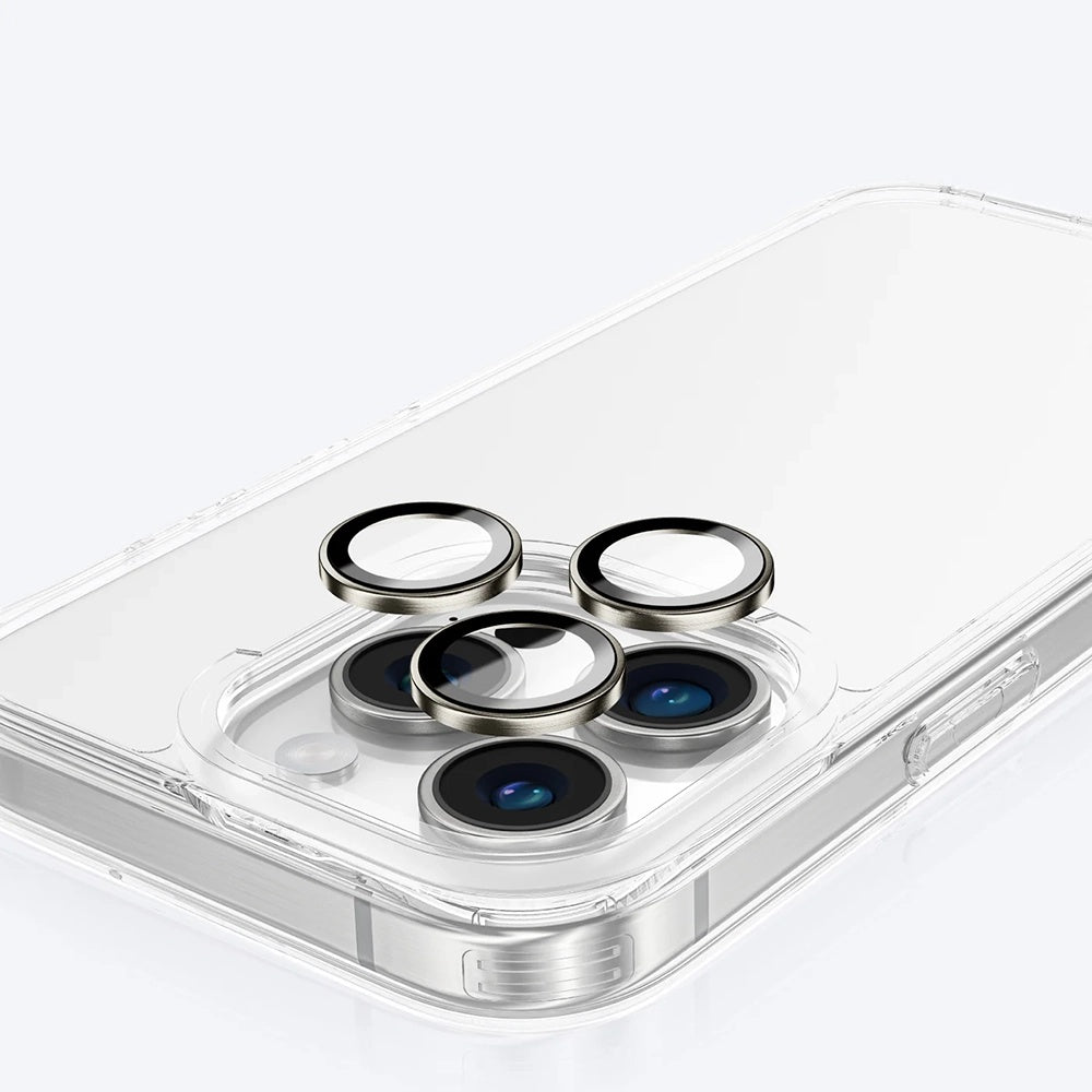 Película Protetora de Câmera Traseira Anank AR para Apple iPhone 17 Pro Max / 17 Pro, Vidro Temperado, Cinza