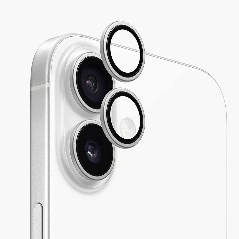 Película Protetora de Câmera Traseira Anank AR para Apple iPhone 17, Vidro Temperado, Prateada