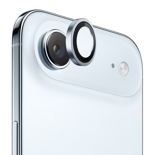 Película Protetora de Câmera Traseira Blueo Metal Frame para Apple iPhone 17 Air, Vidro Temperado, Azul