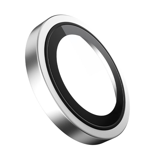 Película Protetora de Câmera Traseira Blueo Metal Frame para Apple iPhone 17 Air, Vidro Temperado, Prateada