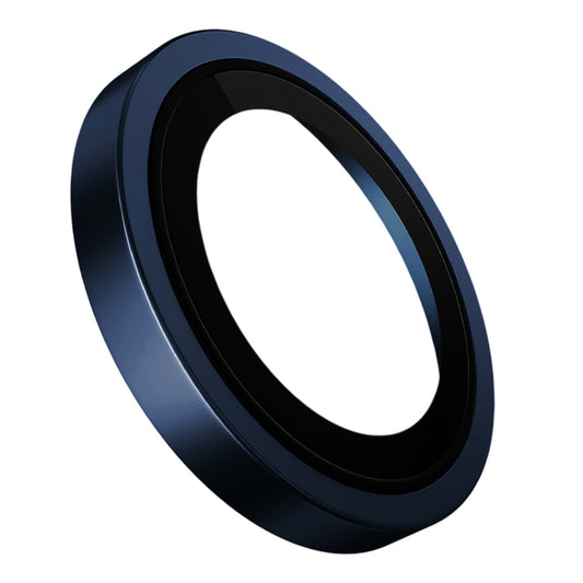 Película de proteção para câmara traseira Blueo Metal Frame para Apple iPhone Duo, vidro temperado, azul