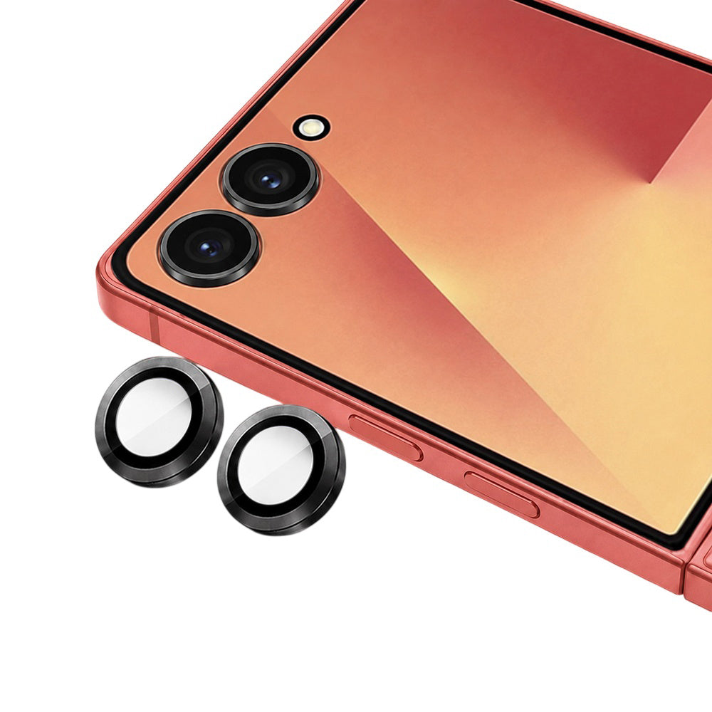 Película protetora para Câmara Traseira Blueo para Samsung Galaxy Z Flip8 F776, Vidro Temperado, Preto