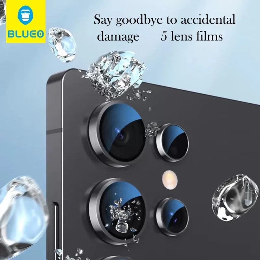 Película protetora para Câmara Traseira Blueo para Samsung Galaxy Z Fold8 F971, Vidro Temperado, Prateada