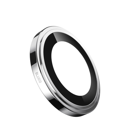 Película protetora para Câmara Traseira Blueo Sapphire Crystal para Apple iPhone 16 Pro Max / 16 Pro, Vidro Temperado, Prateado