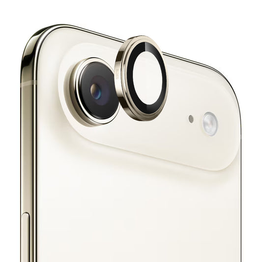 Película Protetora de Câmera Traseira Blueo Sapphire Crystal para Apple iPhone 17 Air, Vidro Temperado, Dourada