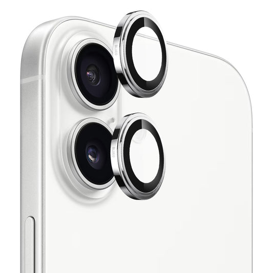 Película Protetora de Câmera Traseira Blueo Sapphire Crystal para Apple iPhone 17, Vidro Temperado, Prateada