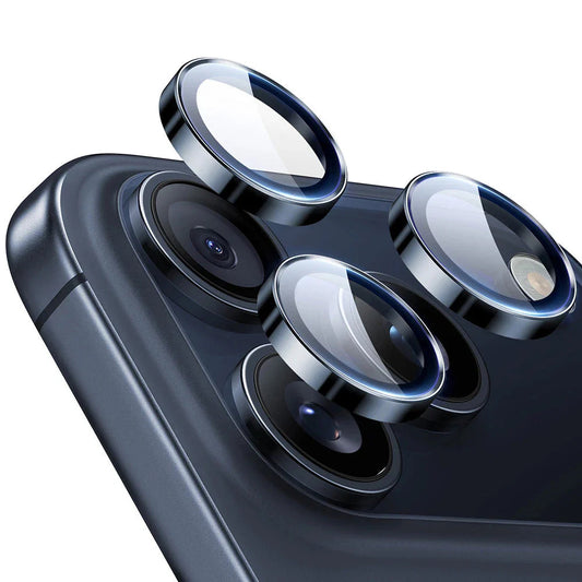 Película Protetora de Câmera Traseira ESR Armorite para Apple iPhone 17 Pro Max / 17 Pro / 16 Pro Max / 16 Pro, Vidro Temperado, Azul