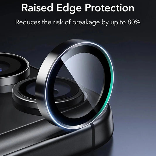 Película Protetora Traseira ESR Armorite para Apple iPhone 17 Pro Max, Vidro Temperado, Conjunto de 2 Peças, Preta