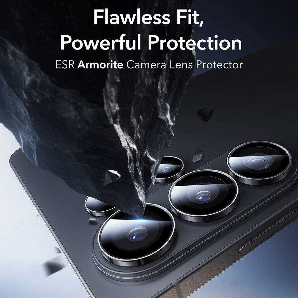 Película Protetora Traseira ESR Armorite para Samsung Galaxy S26 Ultra S948, Vidro Temperado, Preta
