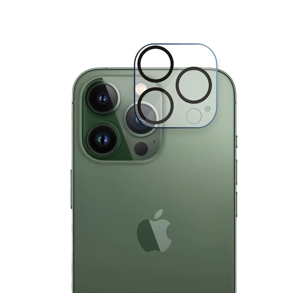 Película protetora para Câmara Traseira Lito S+ para Apple iPhone 14 Pro Max / 14 Pro, Vidro Temperado, Preto
