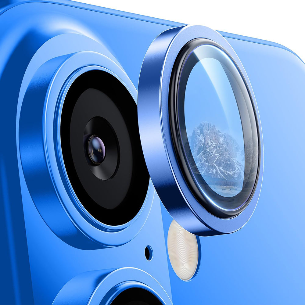 Película protetora para Câmara Traseira Lito S+ para Apple iPhone 16 Plus / 16, Vidro Temperado, Azul