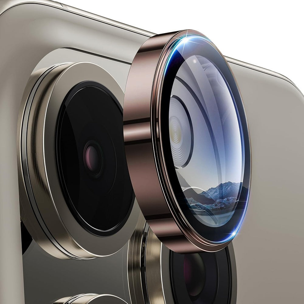 Película protetora para Câmara Traseira Lito S+ para Apple iPhone 16 Pro Max / 16 Pro, Vidro Temperado, Bronze