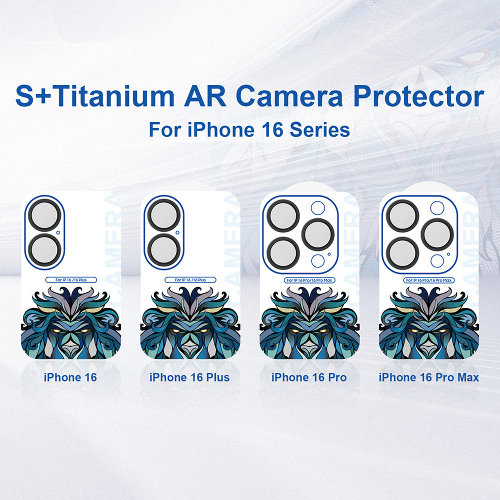 Película protetora para Câmara Traseira Lito S+ para Apple iPhone 16 Pro Max / 16 Pro, Vidro Temperado, Bronze