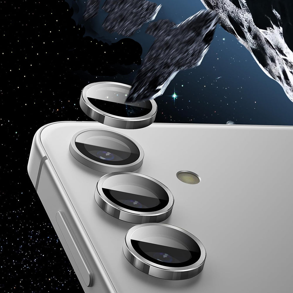 Película protetora para Câmara Traseira Lito S+ para Samsung Galaxy S25 S931, Vidro Temperado, Prateado