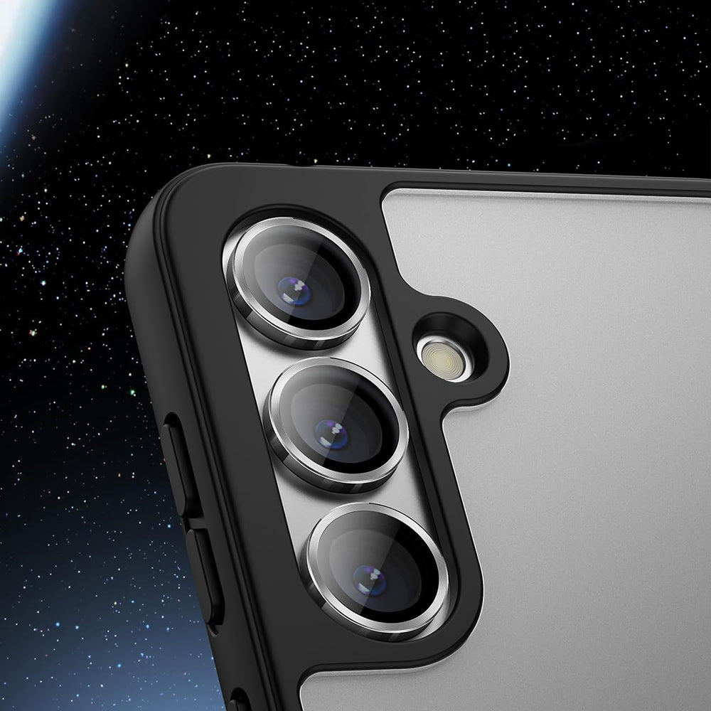 Película protetora para Câmara Traseira Lito S+ para Samsung Galaxy S25 S931, Vidro Temperado, Preto