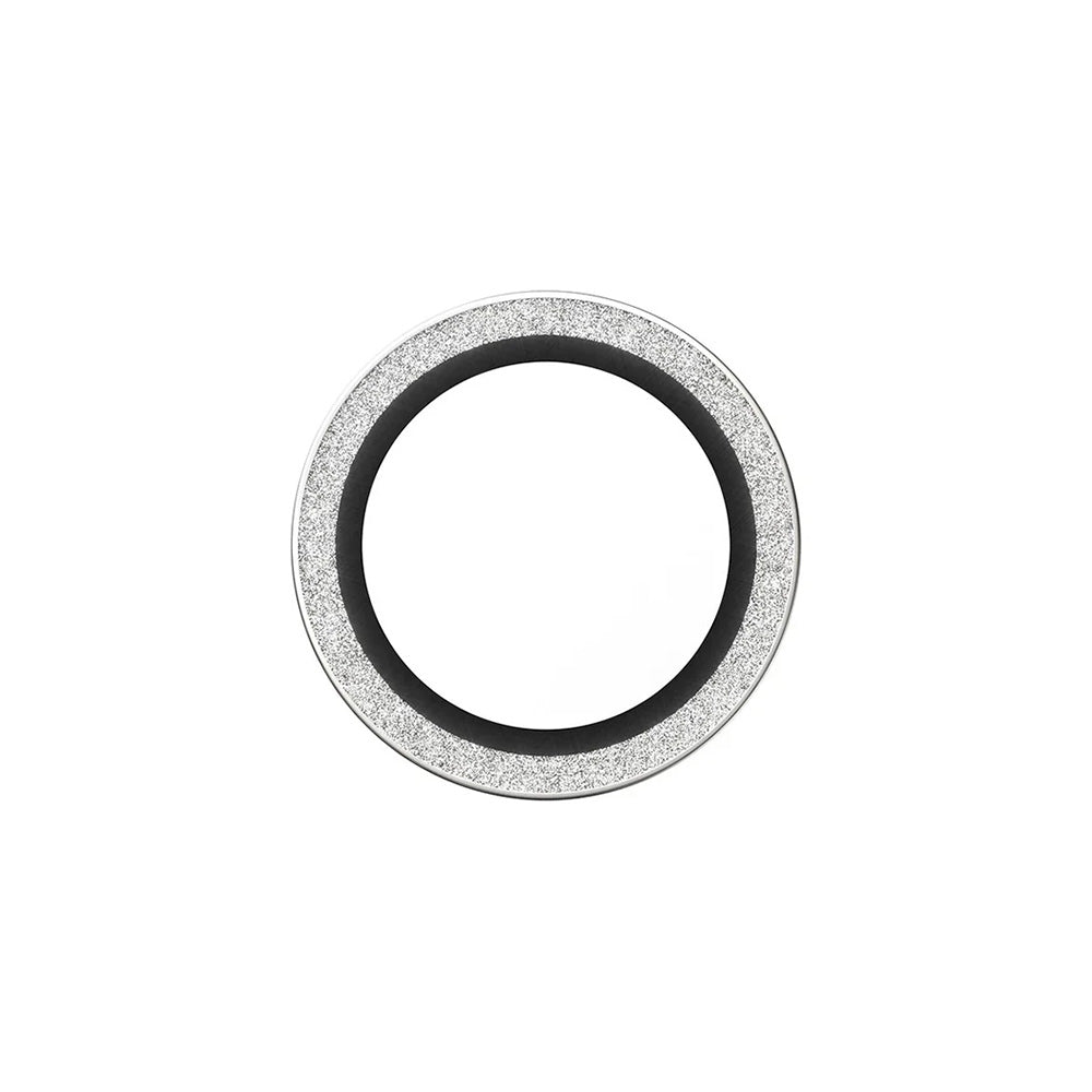 Película Protetora de Câmera Traseira PanzerGlass Hoops Glitter para Apple iPhone 17 Air, Vidro Temperado, Prateada