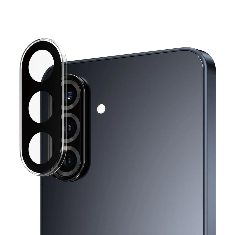 Película Protetora de Câmera Traseira PanzerGlass Hoops para Samsung Galaxy A36 A366, Vidro Temperado, Transparente