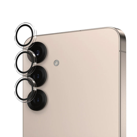 Película Protetora de Câmera Traseira PanzerGlass Hoops para Samsung Galaxy S25+ S936, Vidro Temperado, Transparente