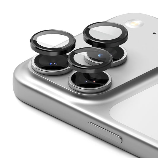 Película Protetora Ringke para Câmara Traseira do Apple iPhone 17 Pro Max / 17 Pro, Vidro Temperado, Preta