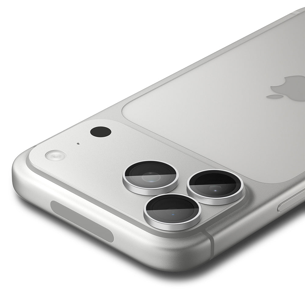 Película protetora para Câmara Traseira Spigen GlastR EZ FIT Optik Pro para Apple iPhone 18 Pro / 18 Pro Max, Vidro Temperado, Conjunto de 2 peças, Prateado