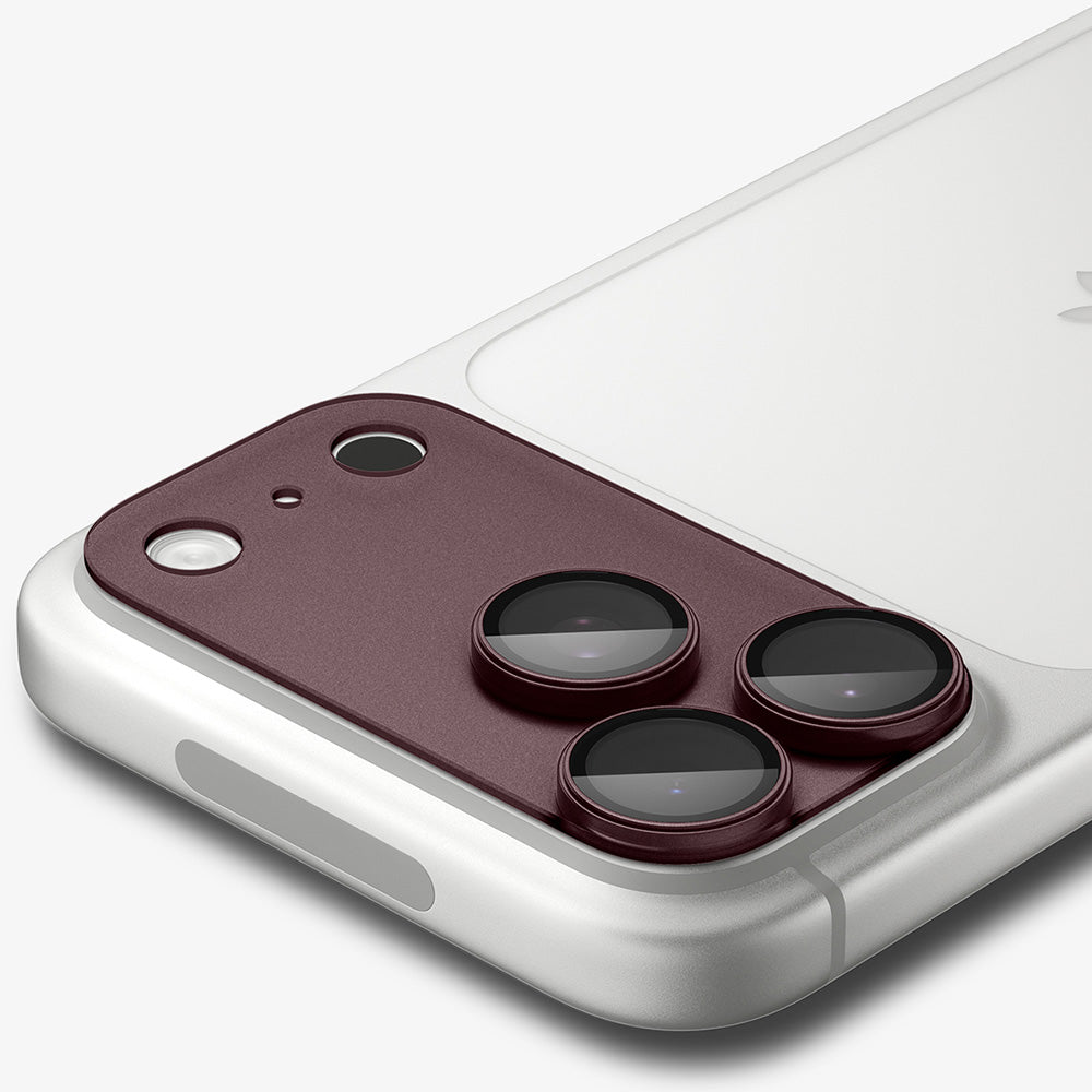 Película protetora para Câmara Traseira Spigen GlastR EZ FIT Optik Pro XL para Apple iPhone 18 Pro, Vidro Temperado, Vinho AGL12036