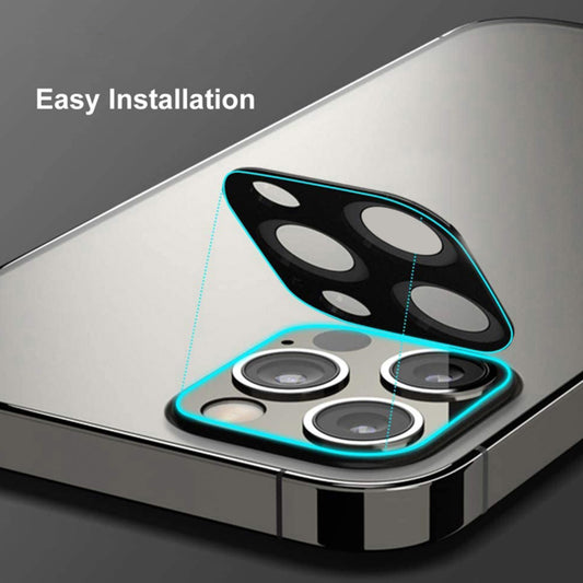 Película protetora para Câmara Traseira Techsuit para Apple iPhone 17 Pro, Vidro Temperado, Azul Escuro