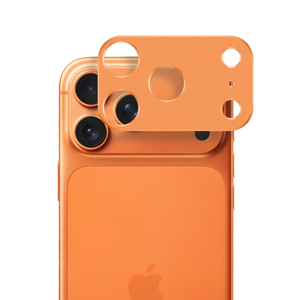 Película protetora para Câmara Traseira Techsuit para Apple iPhone 17 Pro, Vidro Temperado, Laranja